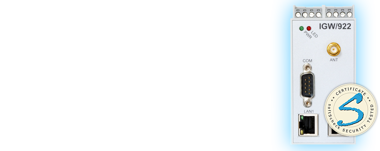IGW/922: VPN Remote Access Gateway mit GPRS und UMTS